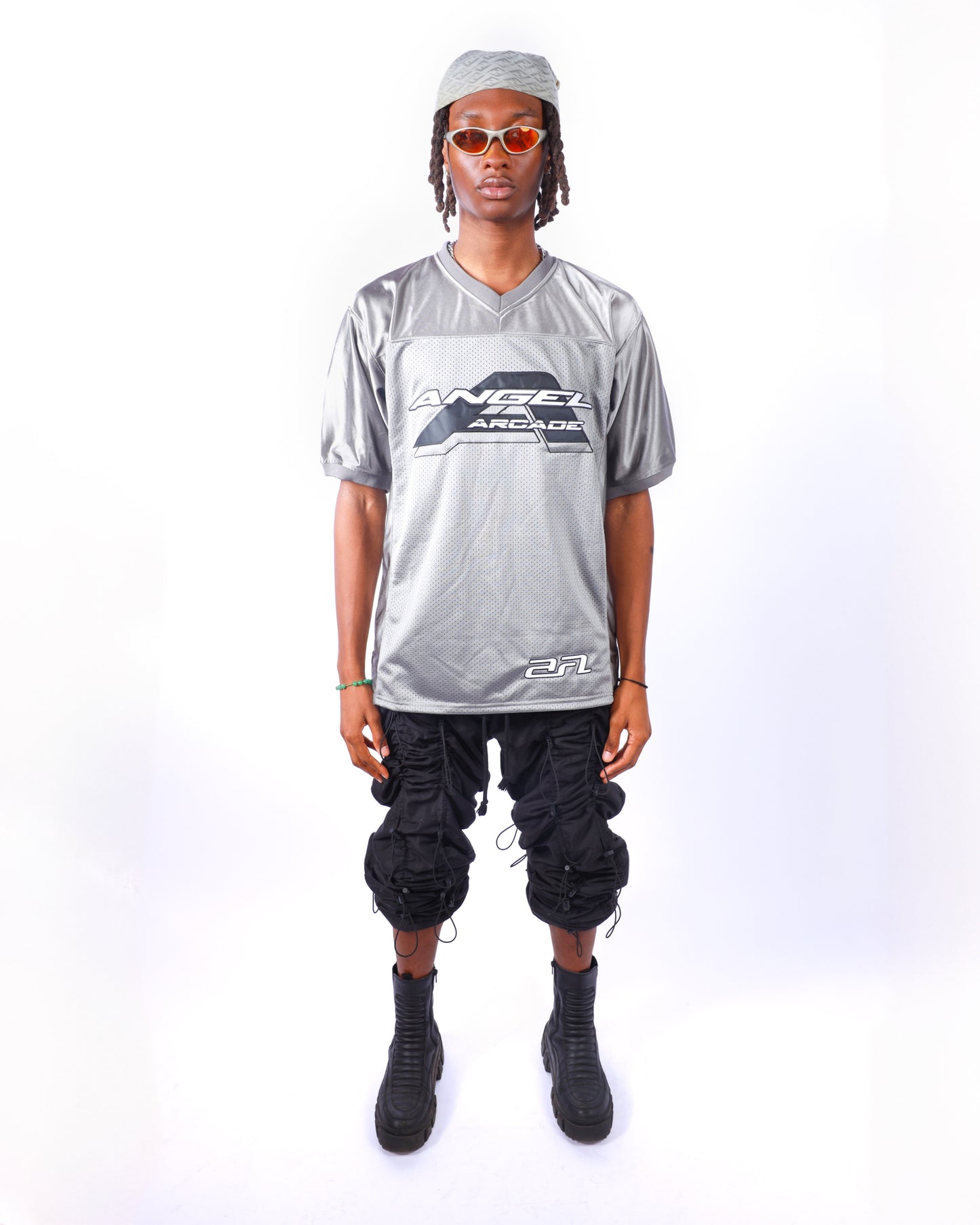 Satin Football Jersey - ANGEL ARCADE