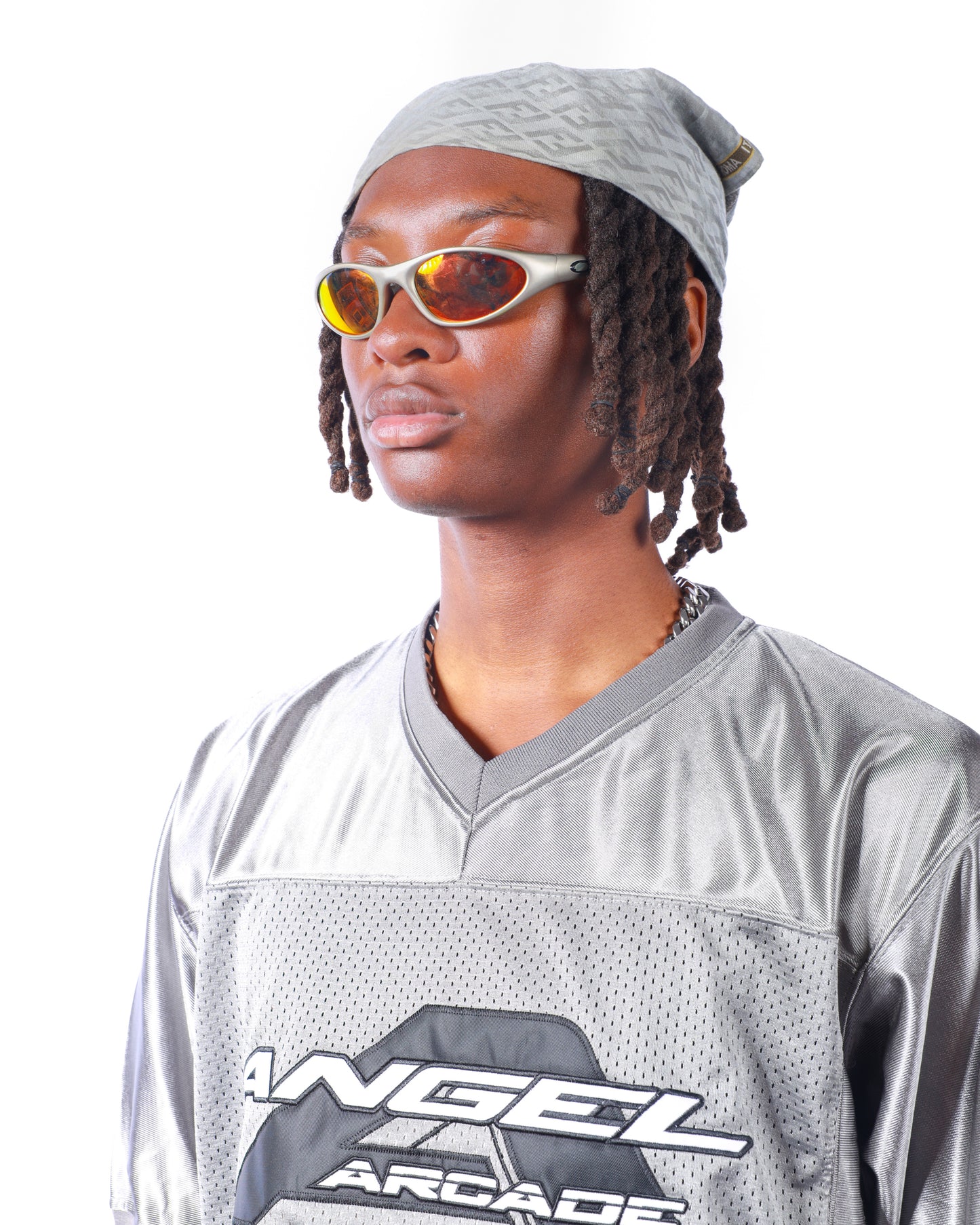 Satin Football Jersey - ANGEL ARCADE