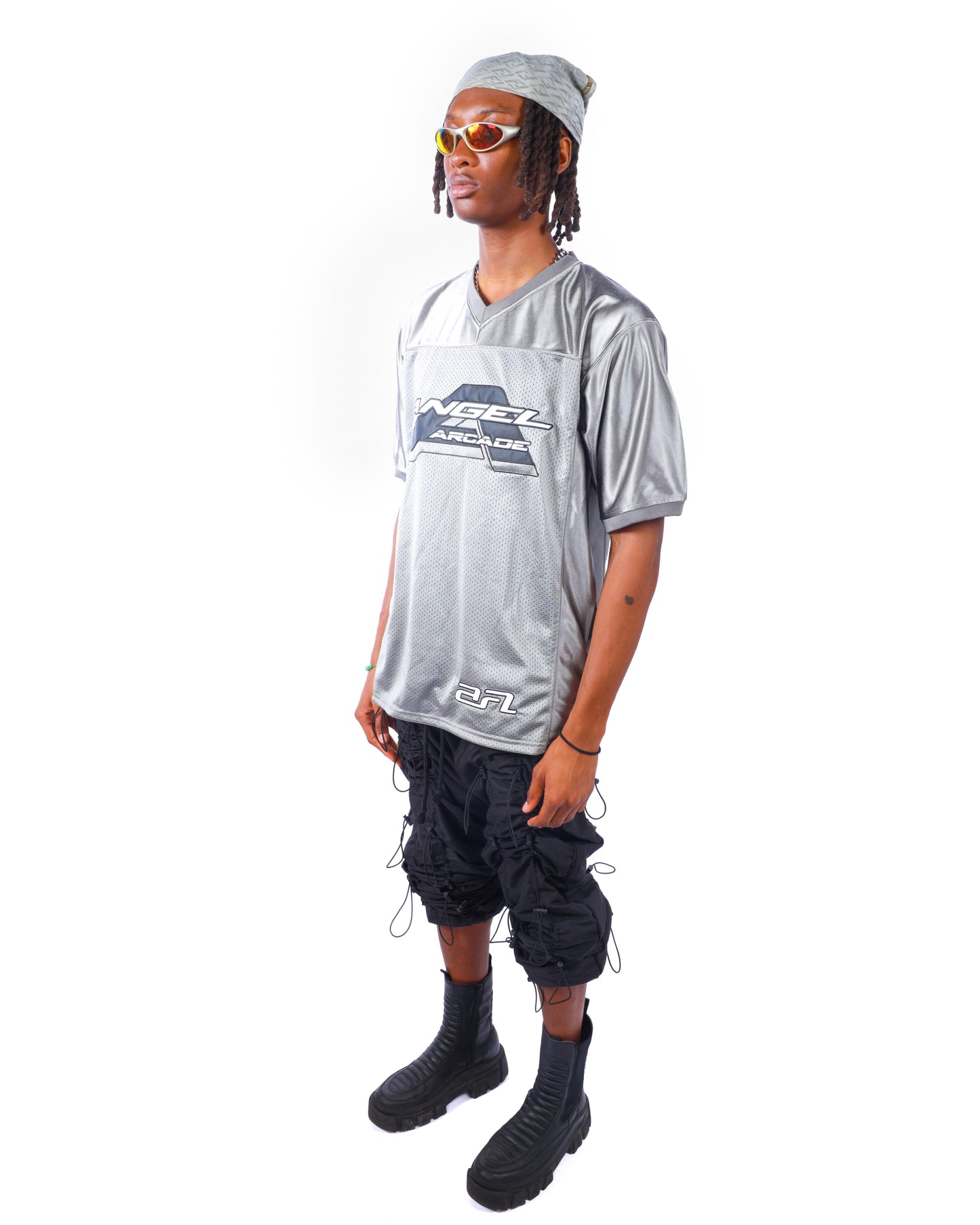 Satin Football Jersey - ANGEL ARCADE