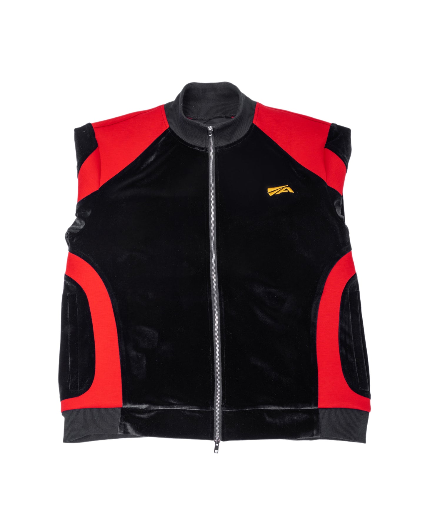 Halo Track Jacket Velour (Bred) - ANGEL ARCADE