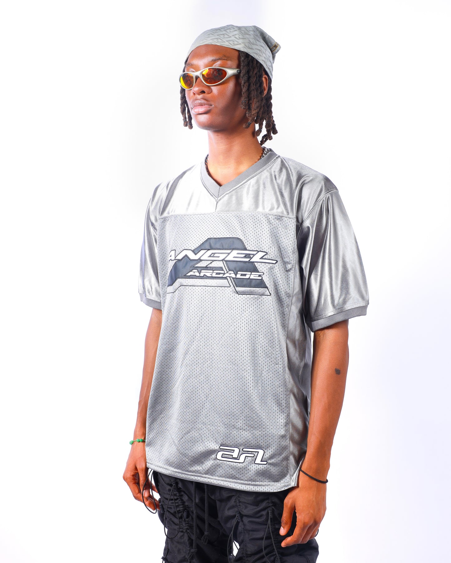 Satin Football Jersey - ANGEL ARCADE