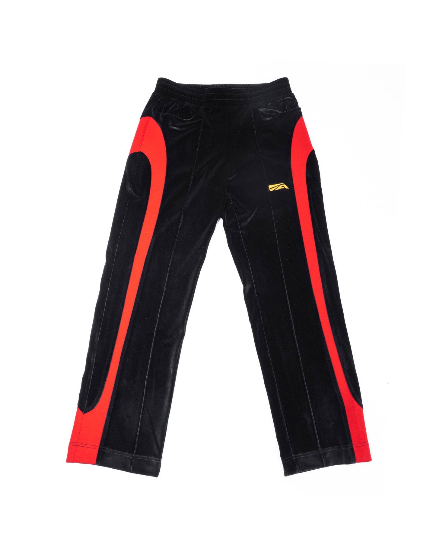 Halo Track Pants Velour (Bred) - ANGEL ARCADE